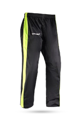 R-tech Tracker  Pantalone Antipioggia Impermeabile Nero/Fluo 