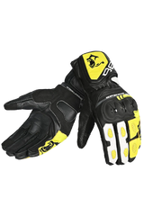 Bela Lemox Guanti per corsa nero/bianco/giallo 