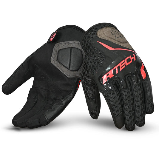R-Tech - Ride Pro Guantes  Rojo 