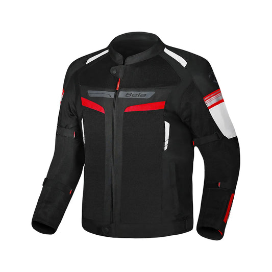 BELA SPRINTER GIACCA DI MOTO DUE STRATI TESSILE BAMBINI NERO ROSSO – Yamoto.it