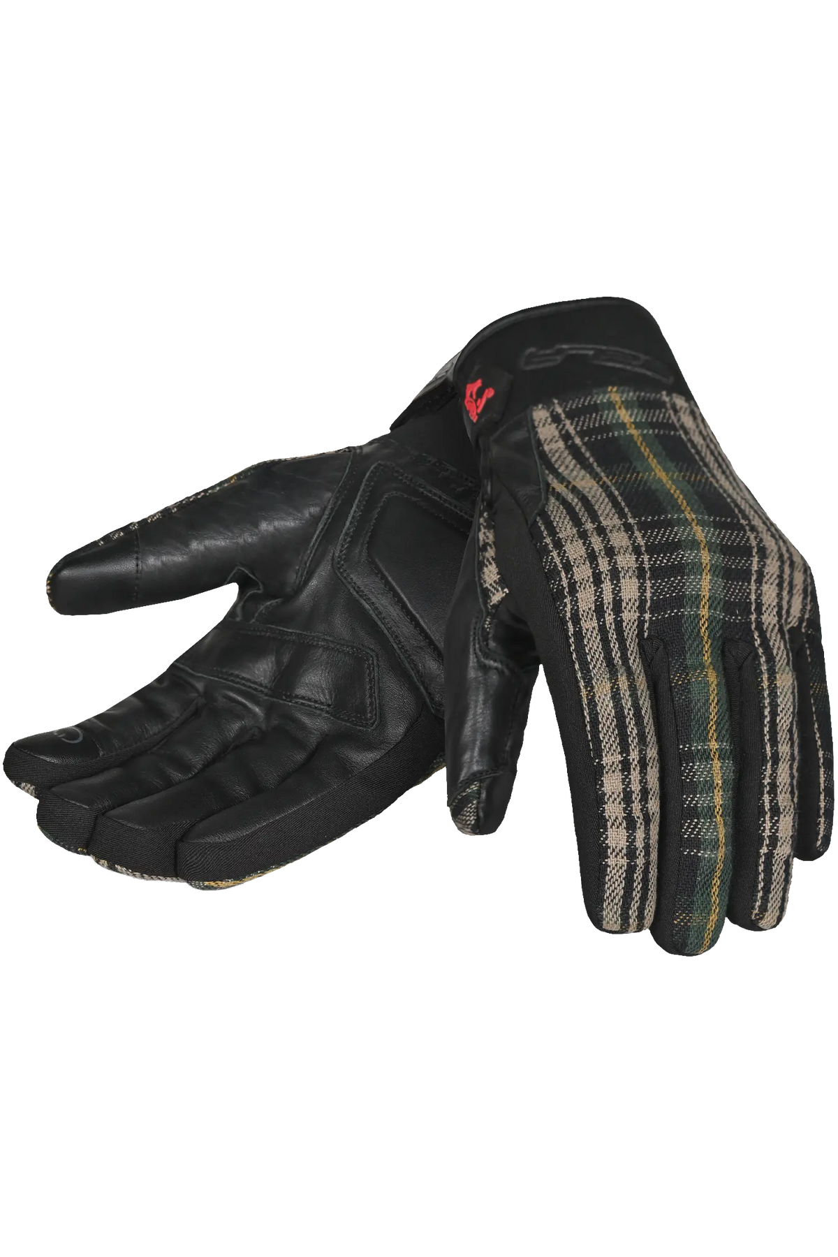 Bela Sting WP Guanti Moto Nero/Verde 