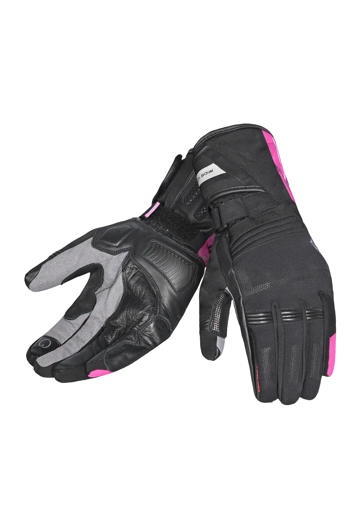 Bela Iglo Guanti invernali da Donna Nero Rosa 