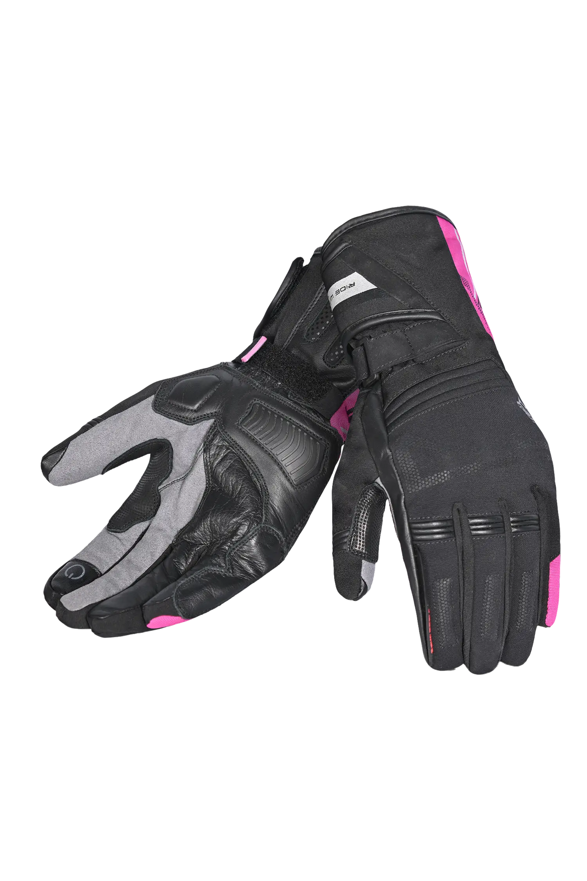 Bela Iglo Guanti invernali da Donna Nero Rosa 