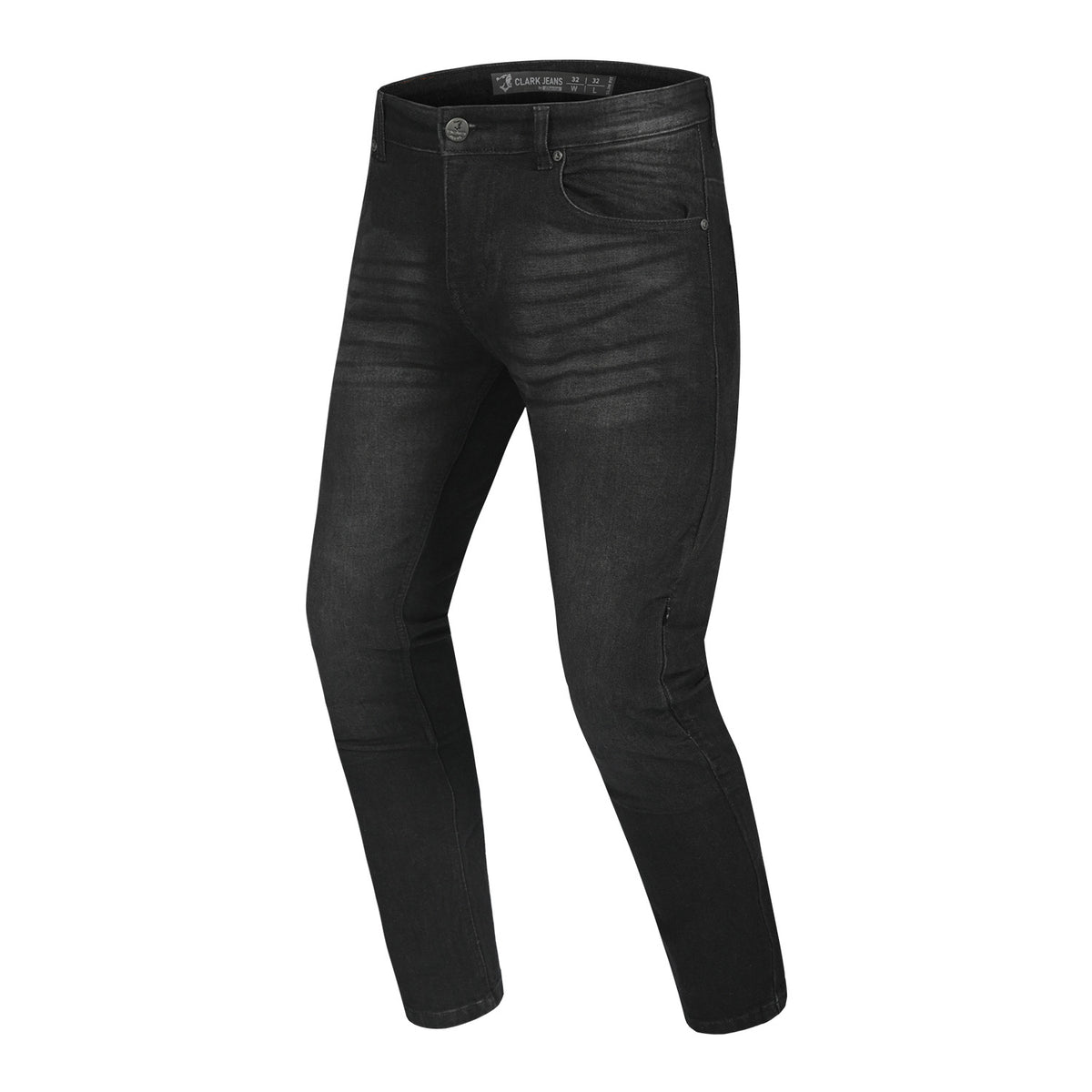 BELA CLARK PANTALONI DONNA JEANS NERO SPRAY 