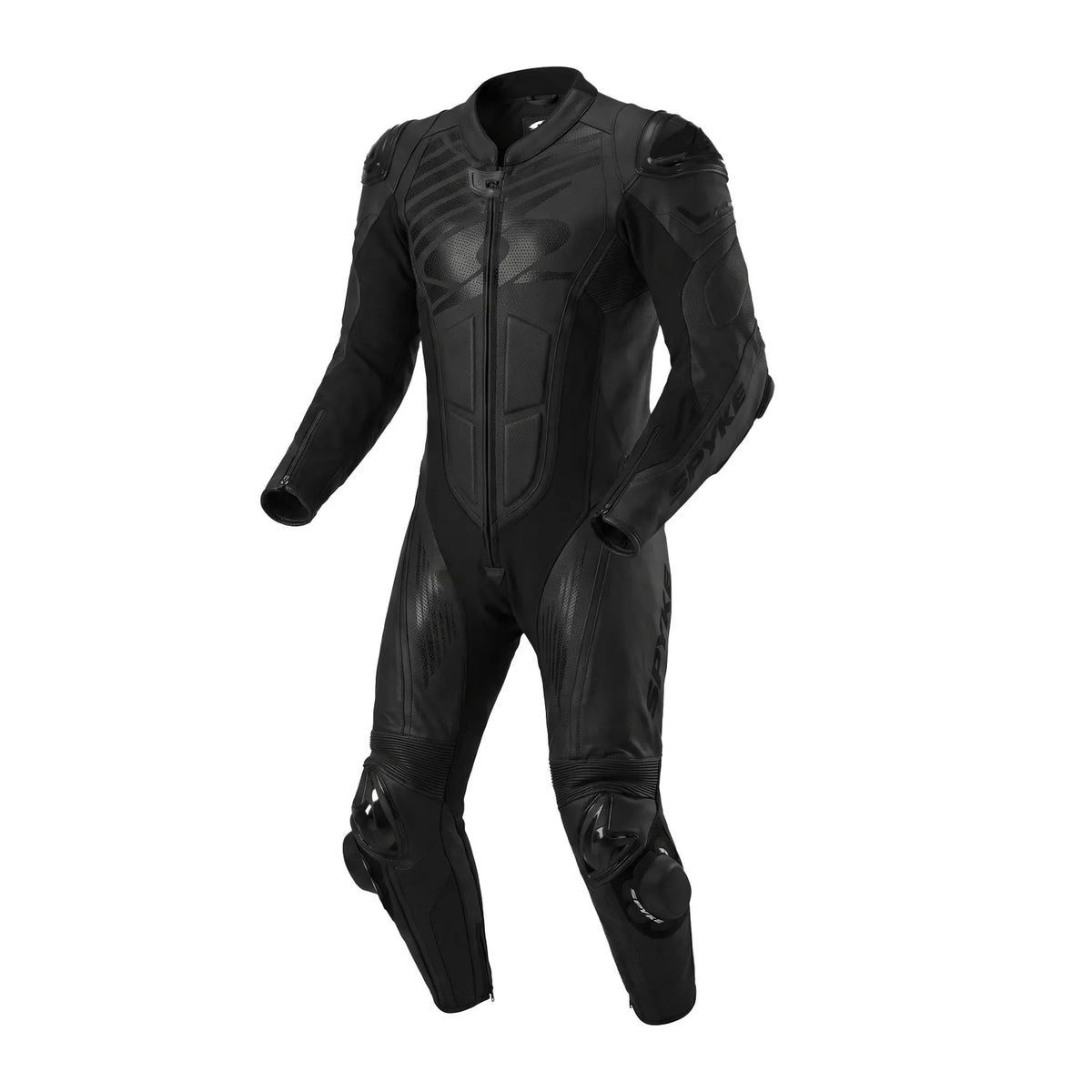 SPYKE ARAGON RACE 1PC TUTA MONO DI MOTO UOMO NEGRE 