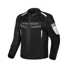 BELA SPRINTER GIACCA DI MOTO DUE STRATI IN TESSUTO UOMO NERO GRIGO 