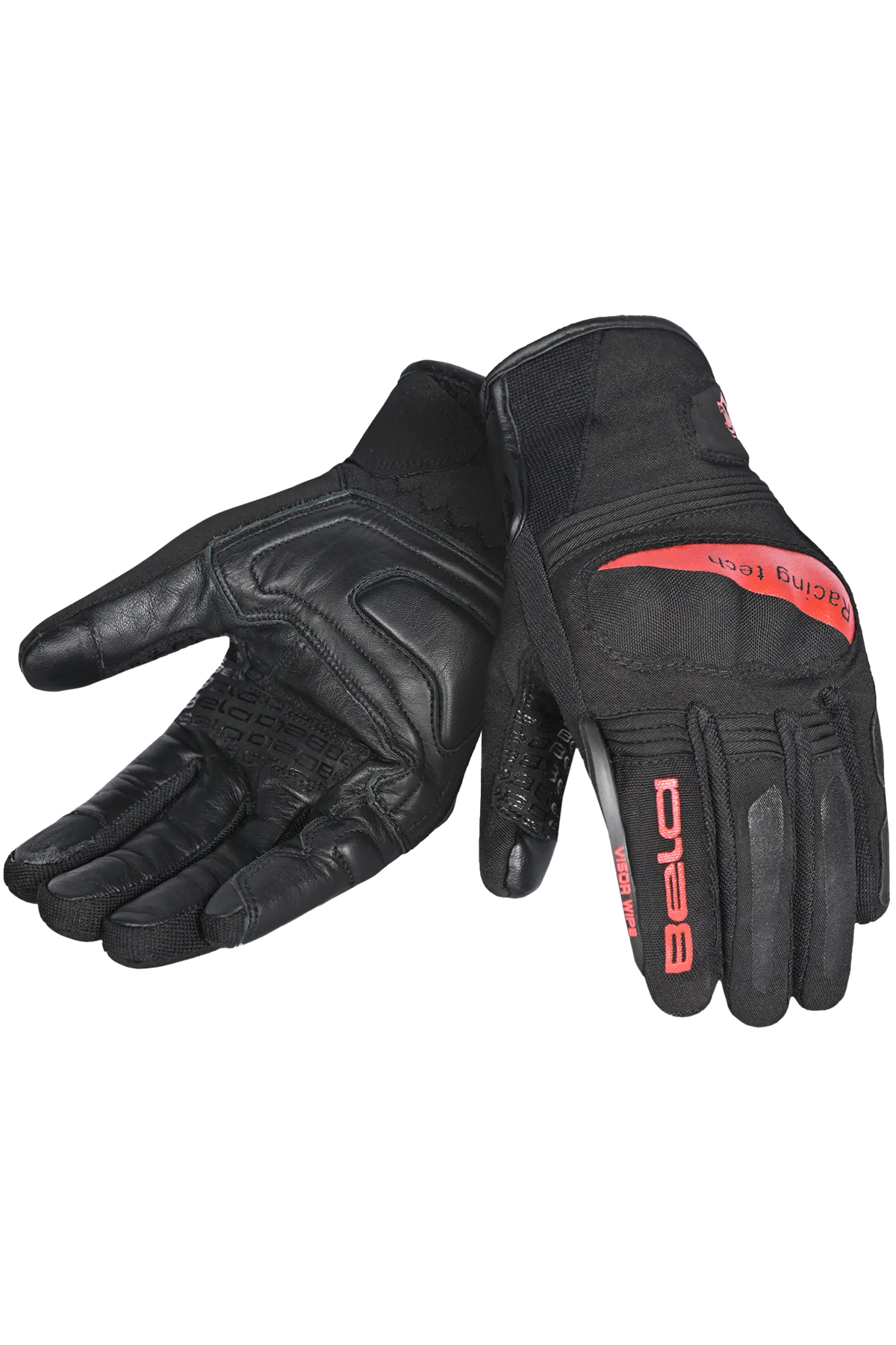 Bela Boom Donna WP Guanti invernali Nero Rosso 