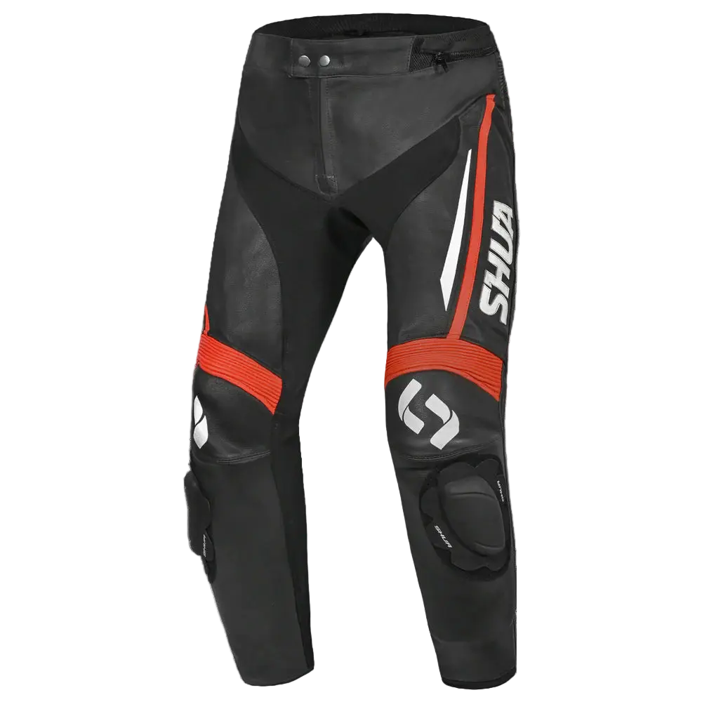 SHUA Infinity Pantaloni Nero Rosso 