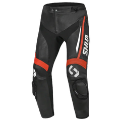 SHUA Infinity Pantaloni Nero Rosso 