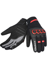 Bela Tracker Uomo Guanti invernali da Moto Uomo Nero/Rosso 