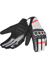 Bela Tracker Men Guanti invernali da Moto Uomo Nero/Rosso/Bianco 