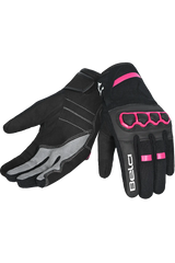Bela Tracker Donna Guanti invernali da Moto Donna Nero/Rosa 