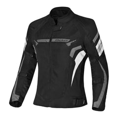 BELA HIGHLAND GIACCA MOTO DONNA  NERO GRIGIO 