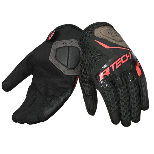 R-Tech - Ride Pro Guantes  Rojo 