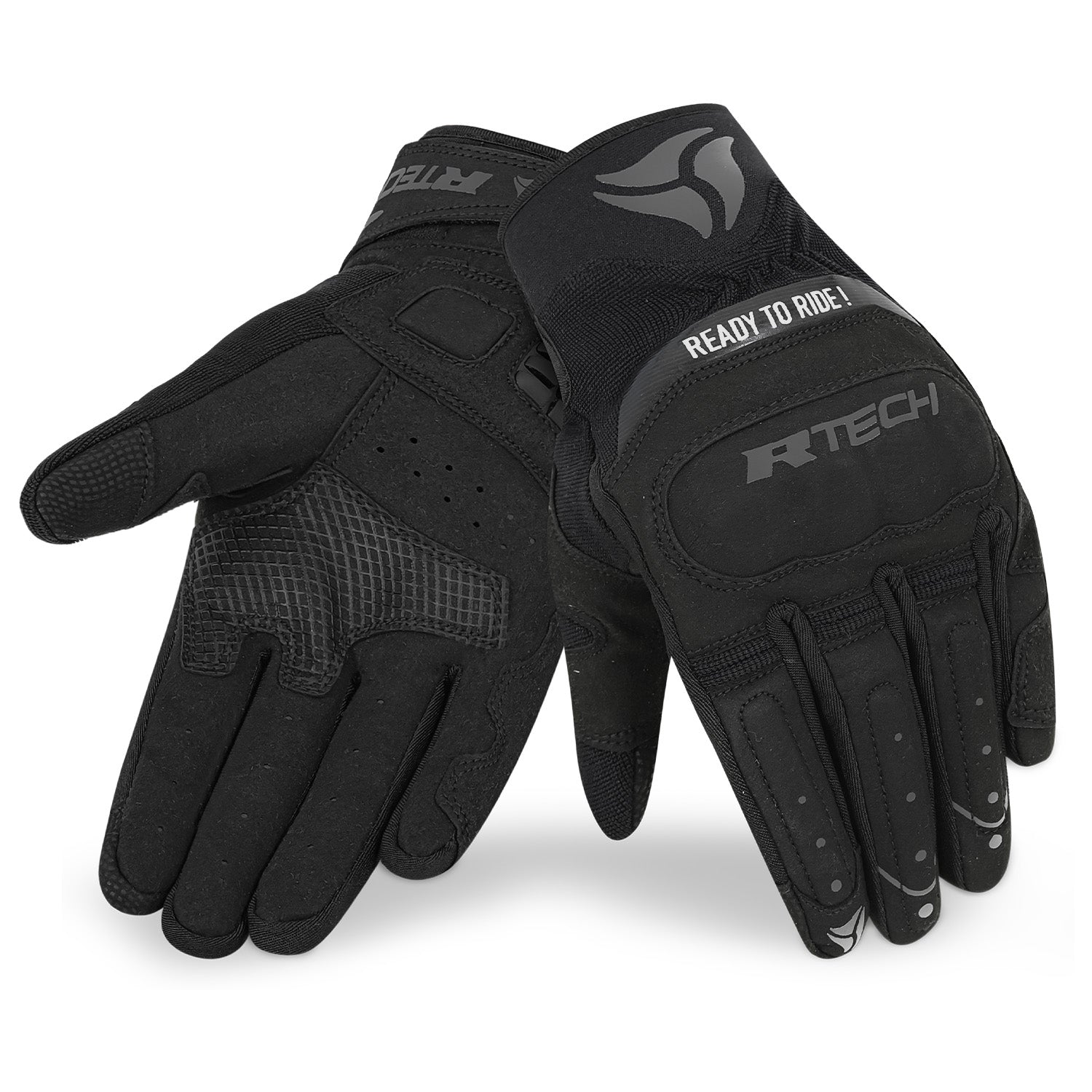 R-TECH MOTO FLEX GUANTES NEGRO 
