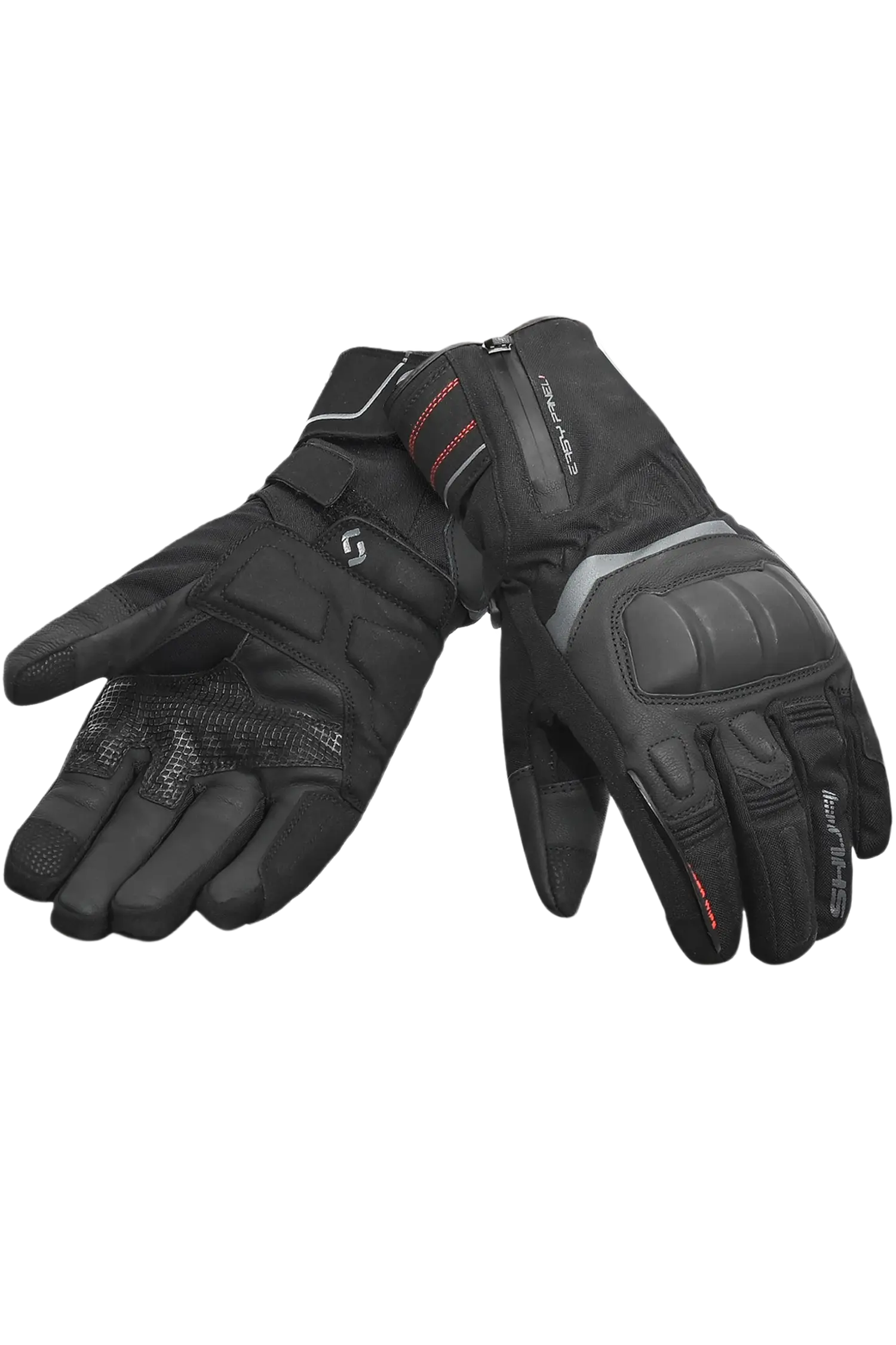 Shua - Guanti Thermal Thaw Nero Rosso 