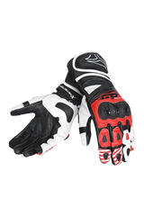 R-tech GP Racing  Guanti da corsa da uomo NERO/ROSSO 