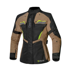 BELA HURRICANE 3 IN 1 MUJER MOTO CHAQUETA NEGRO ARENA F,AMARILLO 