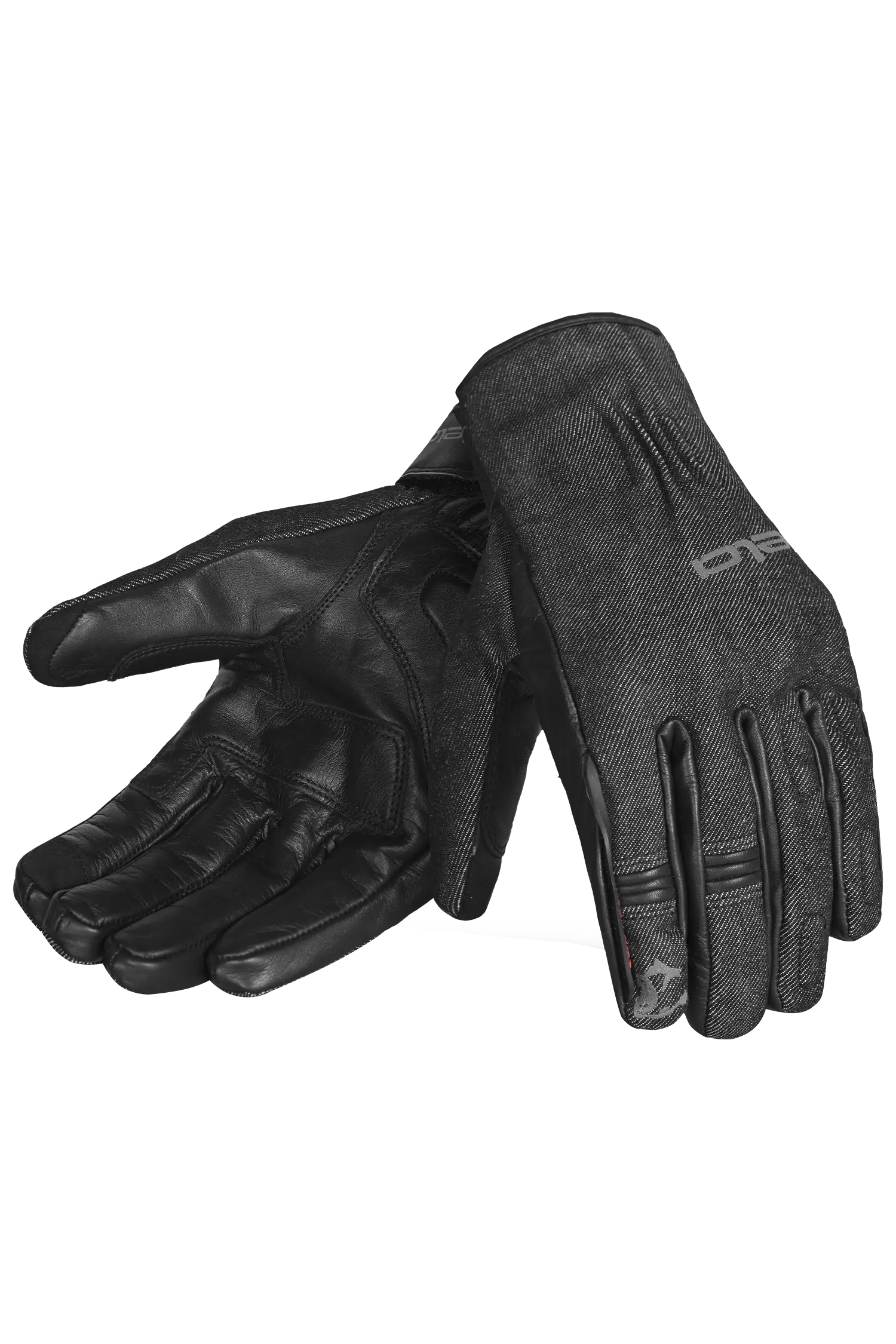 Bela Alberto Guanti Moto Uomo Nero 