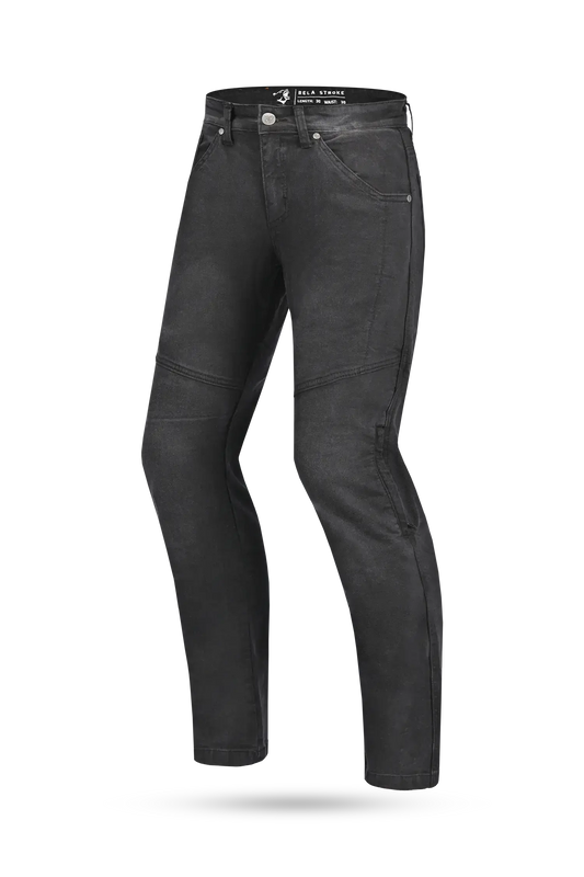 BELA Stroke 30 Cucitura Interna Jeans Denim Nero 