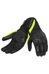 Bela Highway Donna Guanti invernali da Donna Nero Fluor giallo 