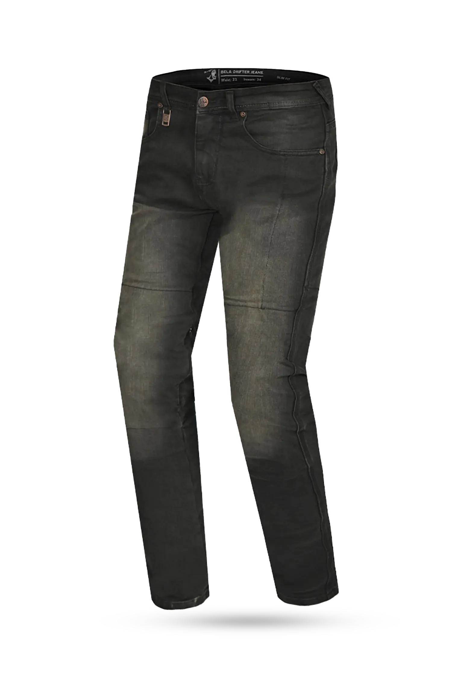 Bela - Pantalon Drifter Khaki Azul 34L 