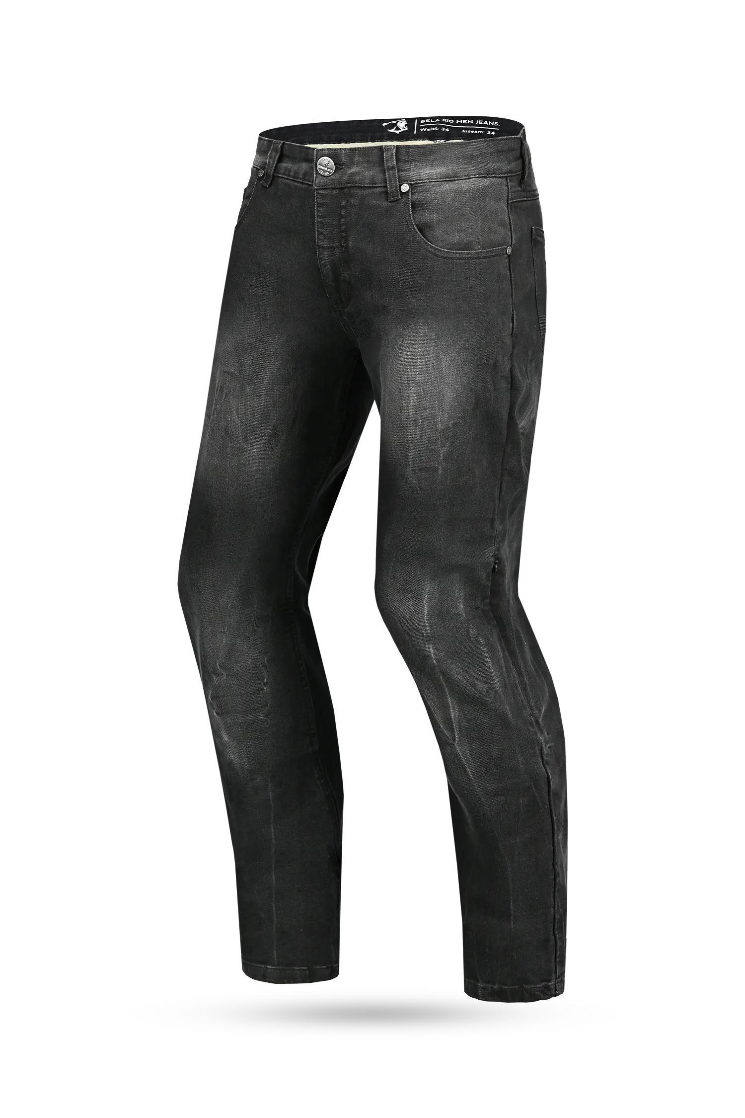 BELA - Pantalon Rio 32L Tie & DY Negro 