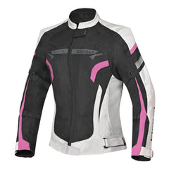 BELA HIGHLAND GIACCA DA MOTO DA DONNA GHIACCIO ROSA 