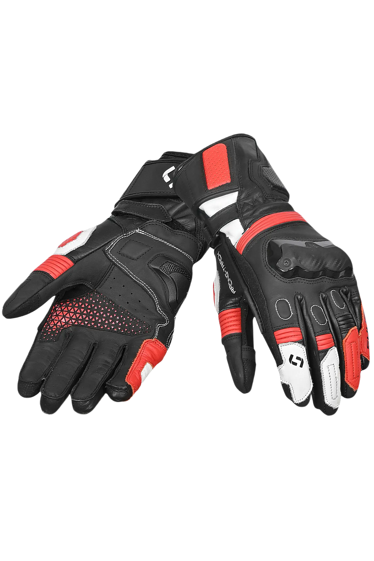 Shua - Ranger Pro Guantes Negro Rojo Blanco 