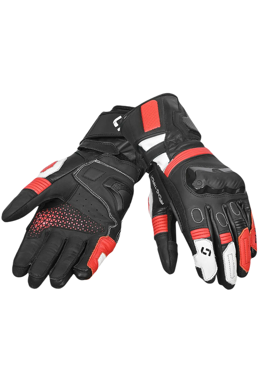 Shua - Ranger Pro Guantes Negro Rojo Blanco 