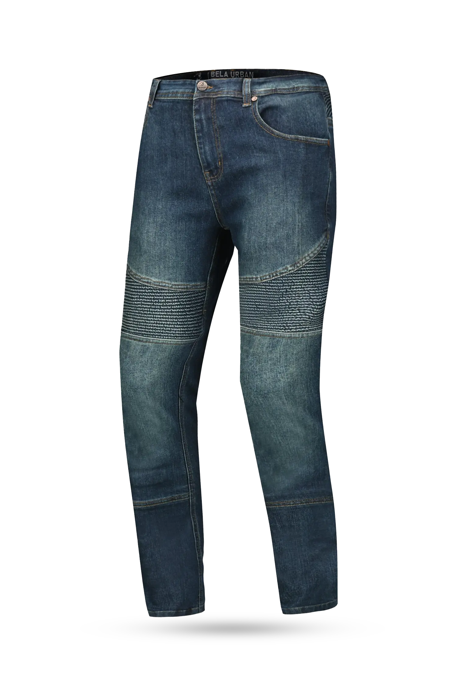 BELA - Pantalón Denim Jeans Urban Lady 32L Vintage Azul 