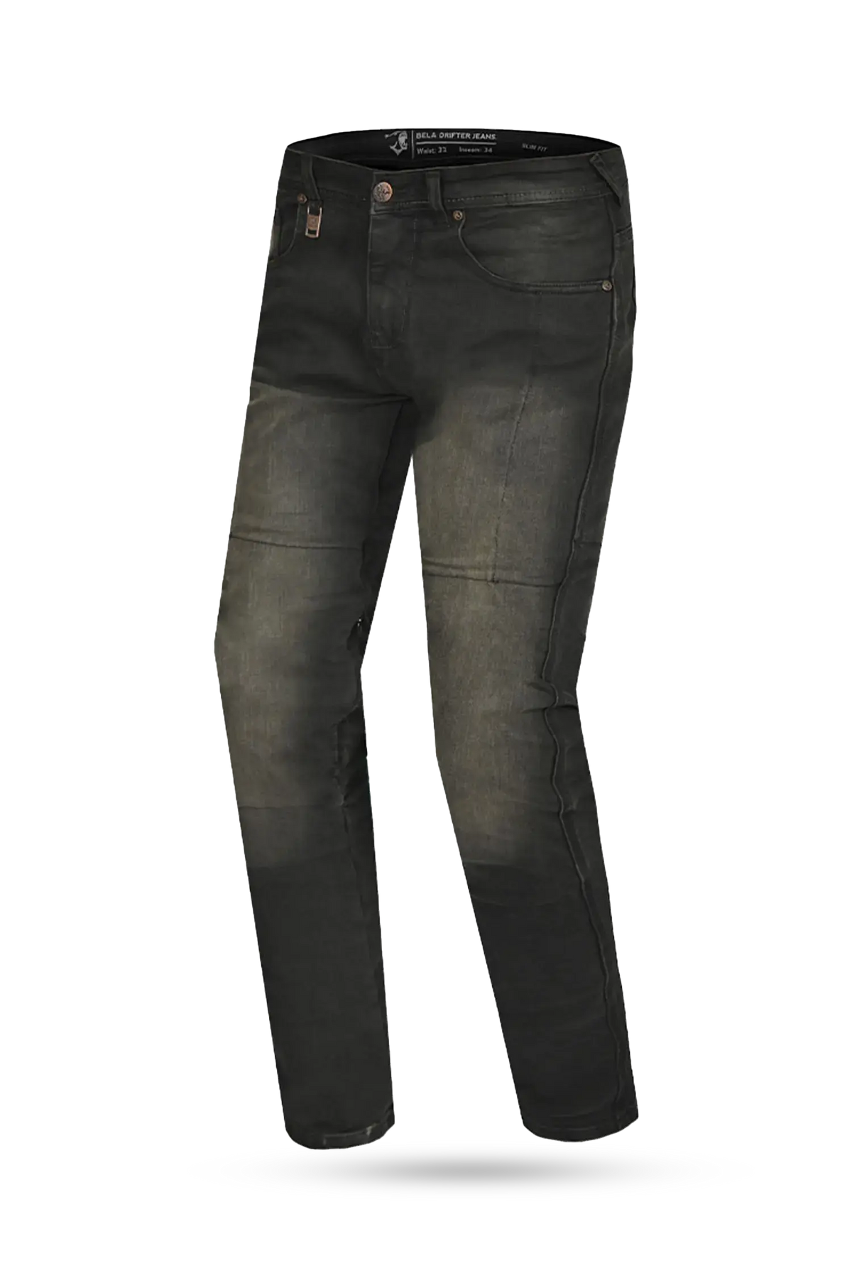 Bela - Pantalon Drifter Nero Khaki Tint 34L 