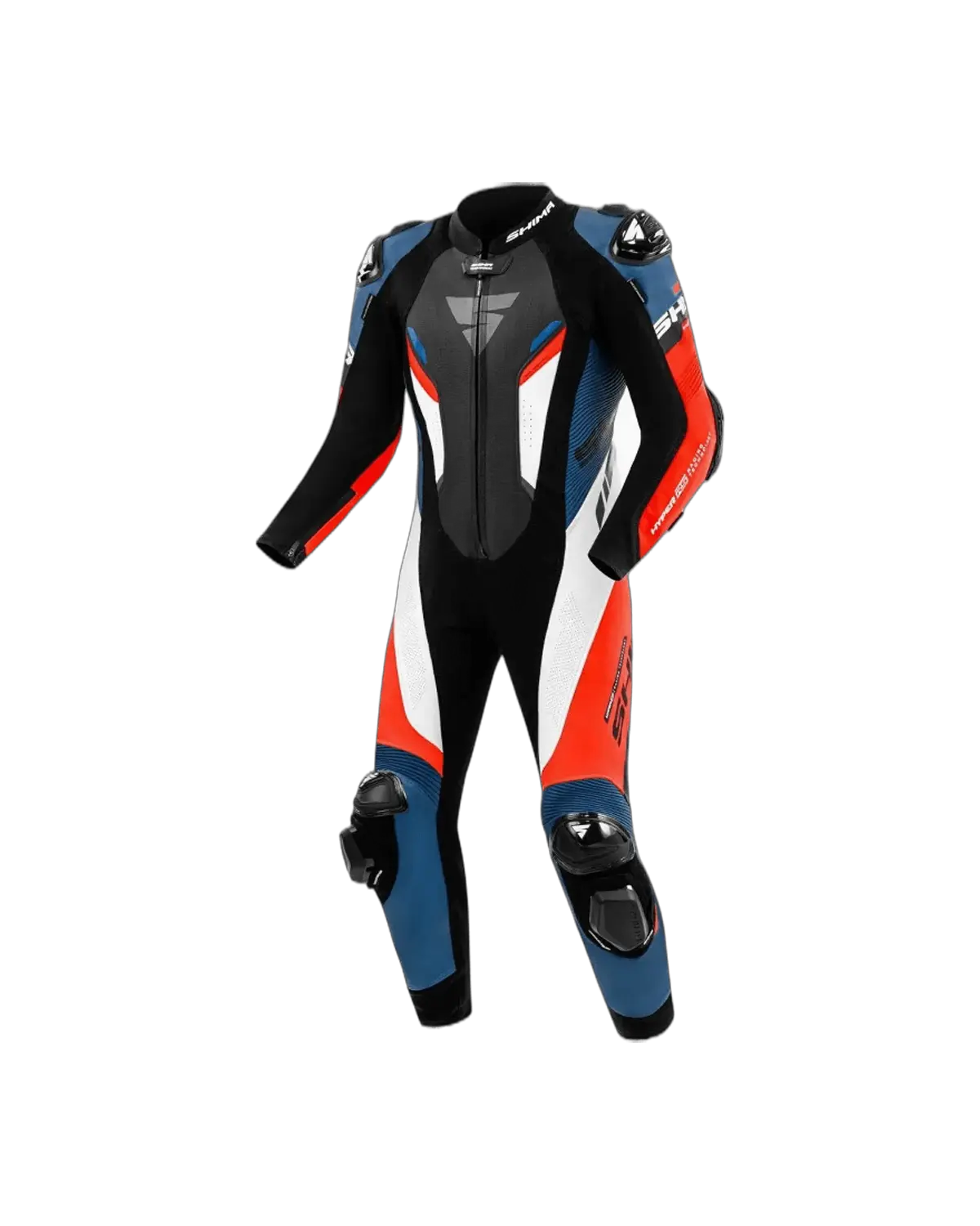 SHIMA TUTE DA CORSA HYPER RS 1PZ DONNA NERO BIANCO ROSSO BLU 