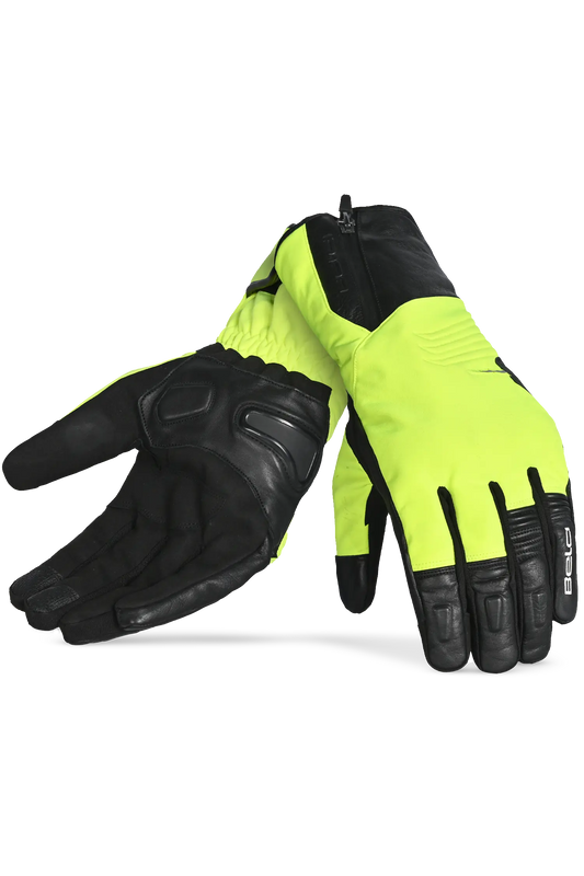Bela Explorer WP guanti  impermeabile Nero/Amarillo Fluor 