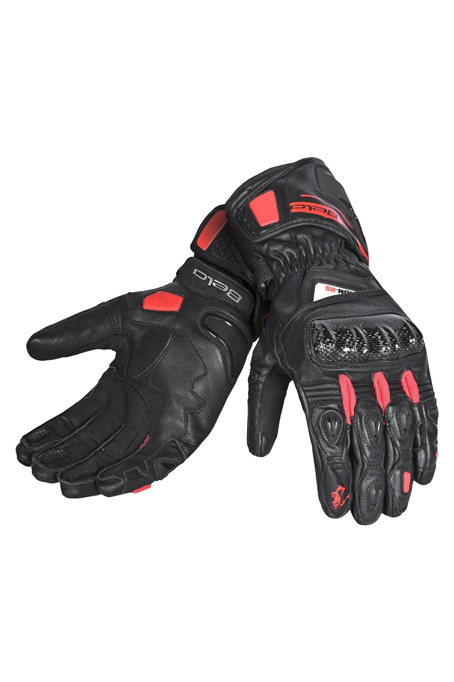 BELA Venom RS Guanti da corsa da Donna- Neri / Rosso 