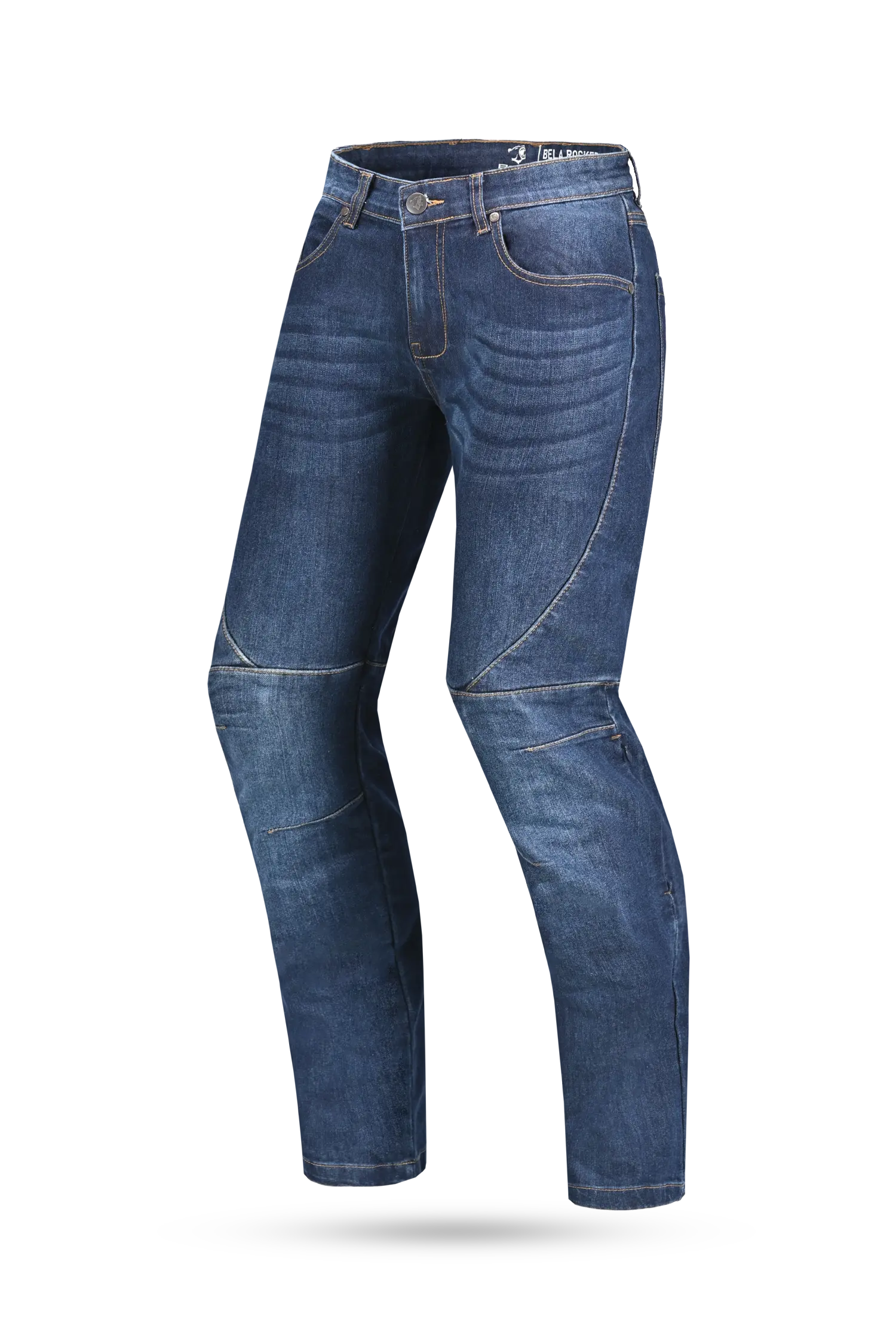 BELA Pantalon Rocker 30L Inseam Denim Jeans CE Azul 