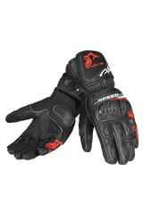 Bela Lemox Guanti para corsa nero rosso 