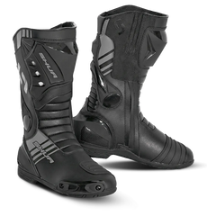 Shua Super Tech Stivali da moto da corsa /Pista Nero 