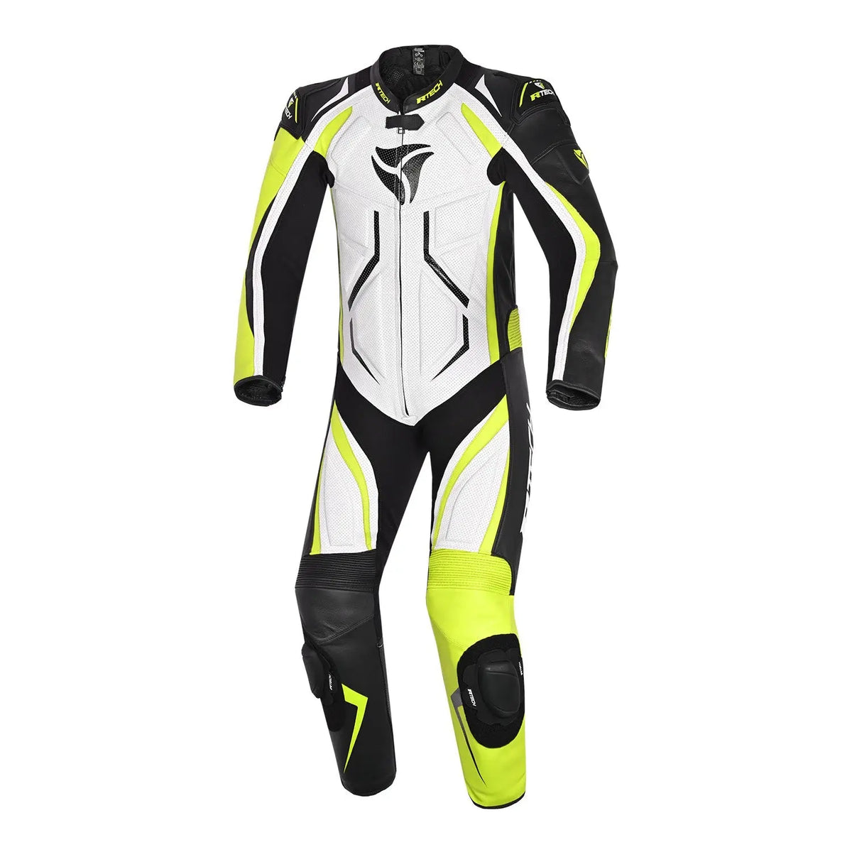 R-TECH Mono 1 PC Defender GP Bianco Nero Giallo Fluo 