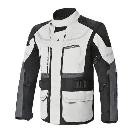 BELA - TRANSFORMER 3IN1 HOMBRE MOTO TEXTILE CHAQUETA ICE GRIS NEGRO