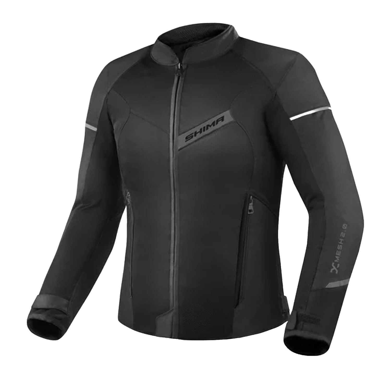 SHIMA X-MESH 2.0 GIACCA DA MOTO UOMO NERO 