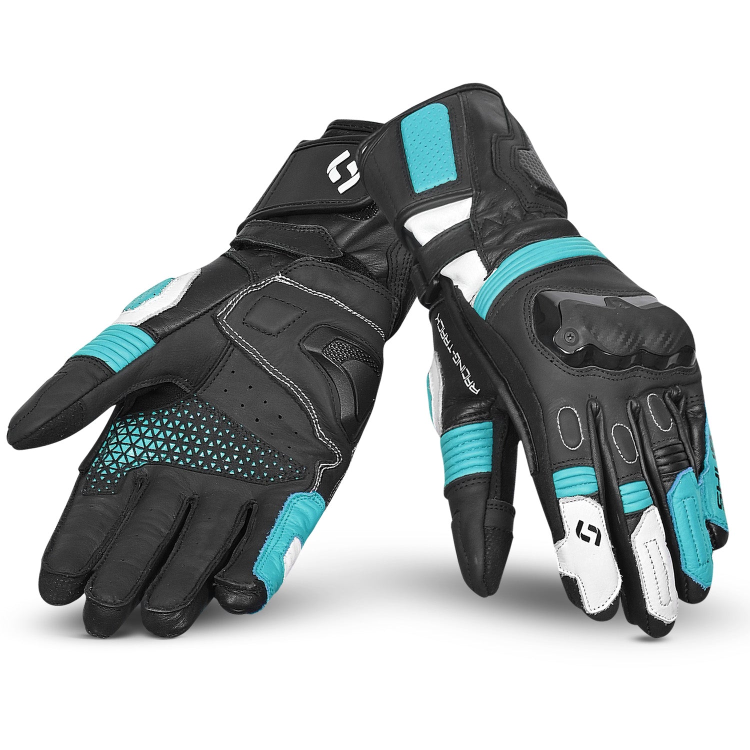 SHUA RANGER PRO GUANTES DE MUJER NEGRO BLANCO TURQUISE 