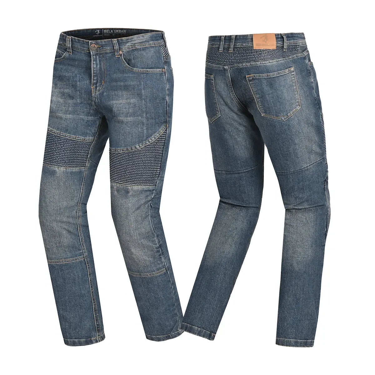 Bela - Pantalon Urban Lady Denim Maroon Tint Brown 