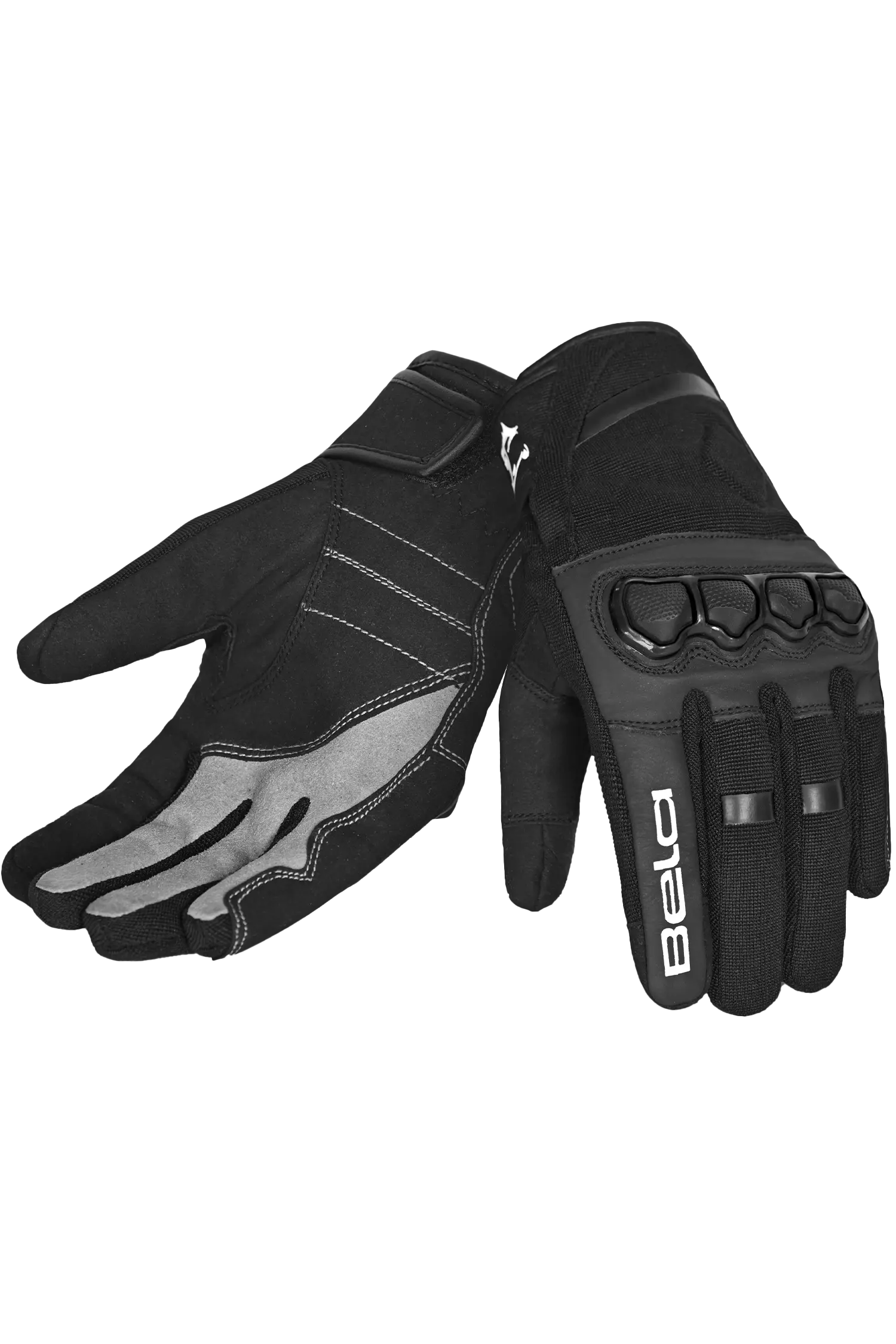 Bela Tracker Donna Guanti invernali da Moto Nero 
