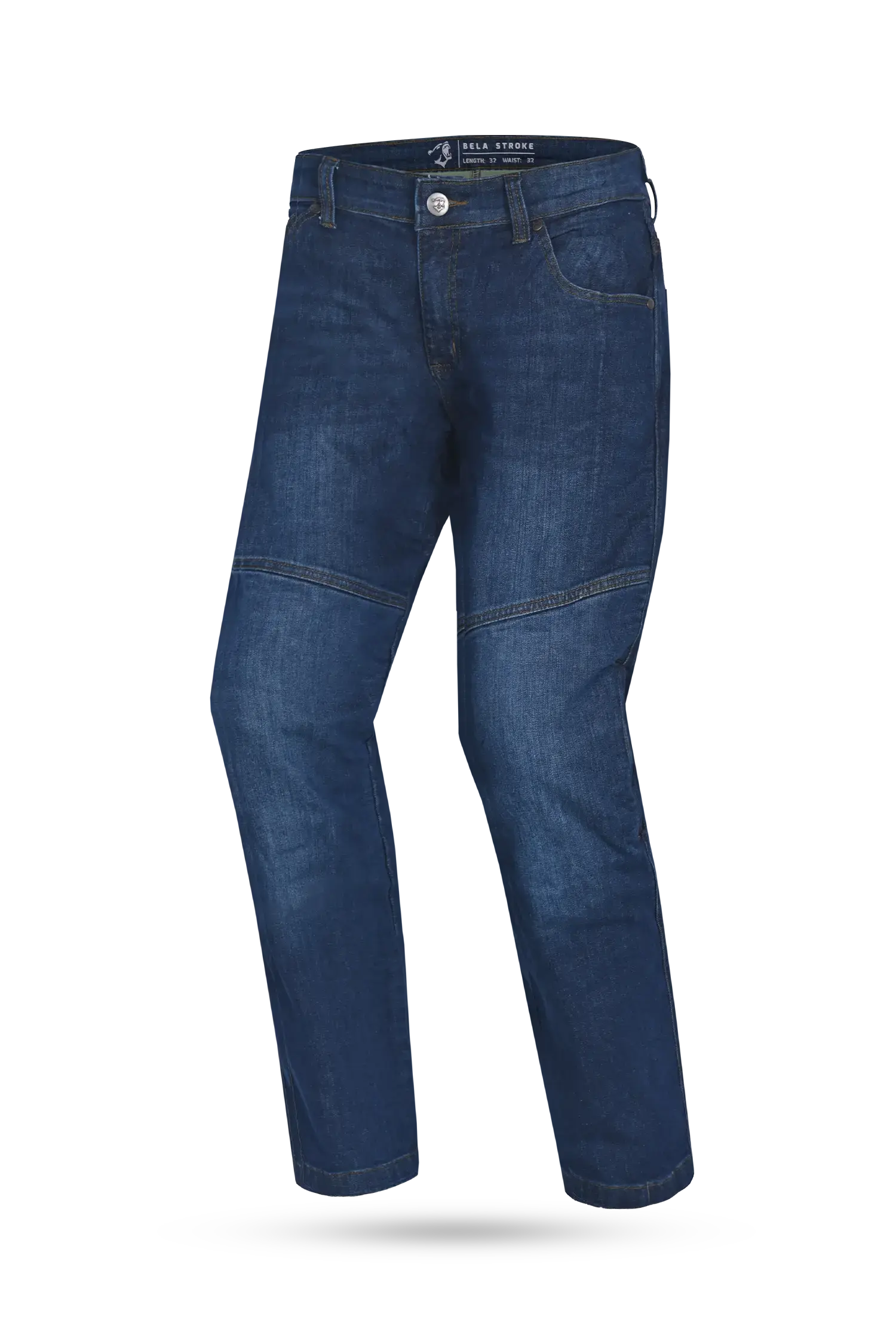BELA Stroke Pantaloni Protettivi Moto Blu 