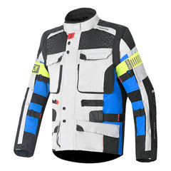 BELA CROSSROAD EXTREME WP GIACCA UOMO MOTO GHIACCIO BLU NERO 