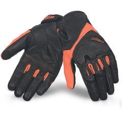 R-TECH KNIGHT RIDER GUANTES SUMMER NEGRO ROJO 