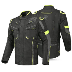 R-Tech Knight Rider Long Tre strati - Nero/Antracita/Giallo Flu 