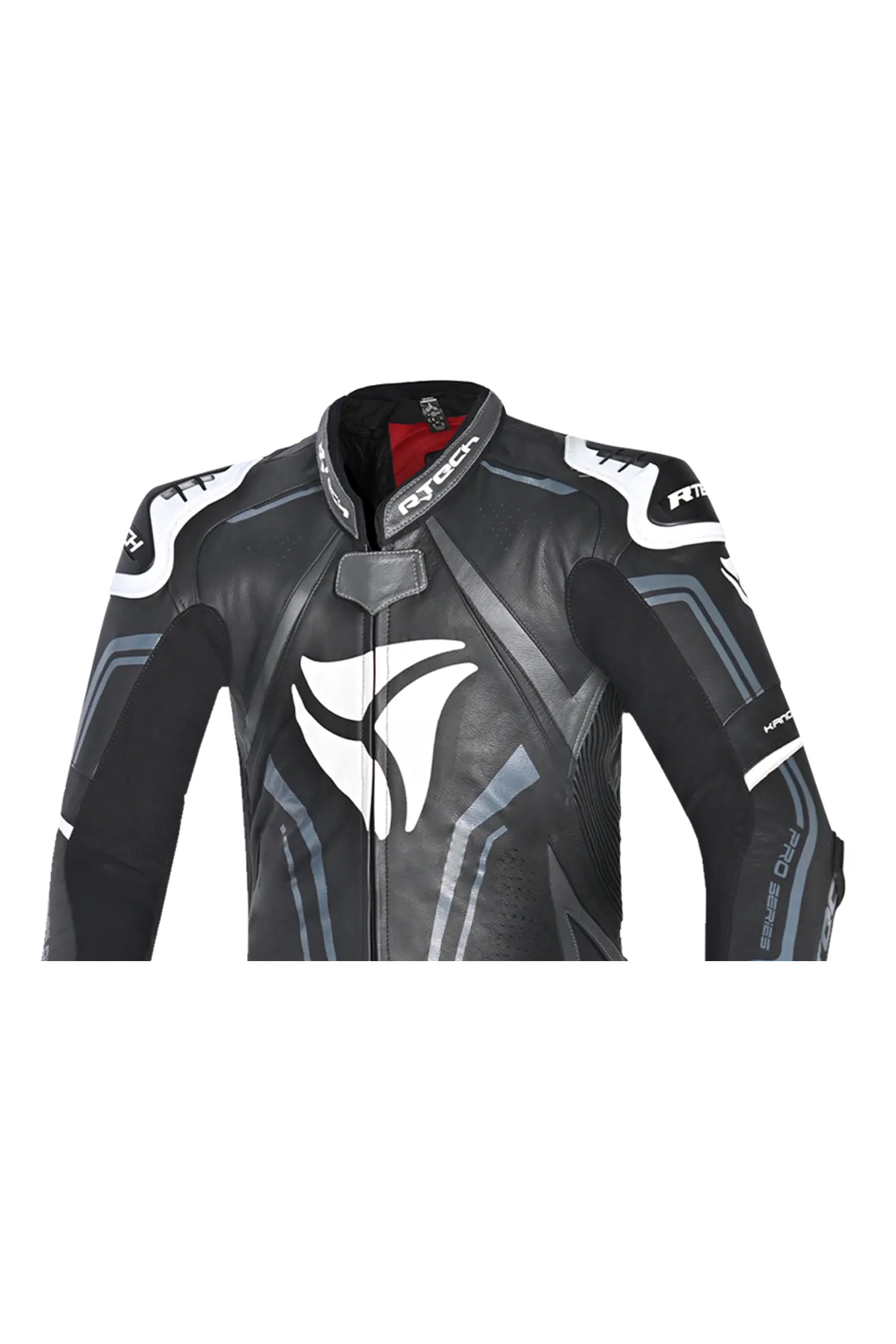 R-Tech Rising Star Kangaroo Mix Tuta Moto Intera Nero/Bianco 