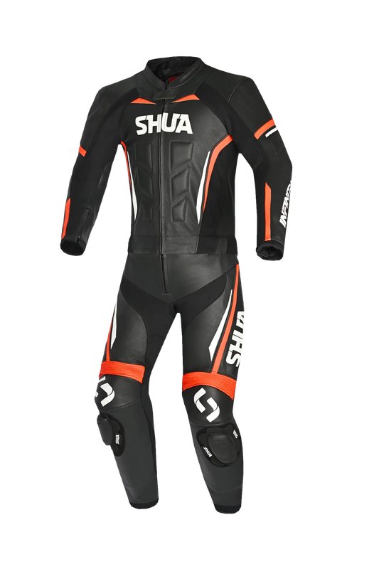 SHUA - INFINITY 2PC TUTA MOTO UOMO NERO ARANCIO – Yamoto.it